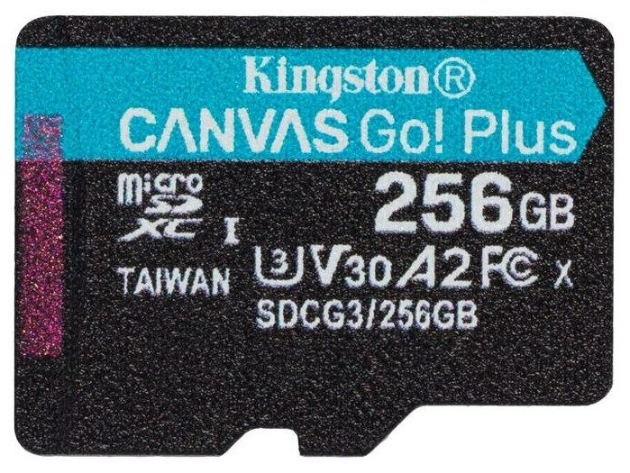 Карта памяти microSD 256GB Kingston SDCG3/256GB - фото 1 - id-p93154324
