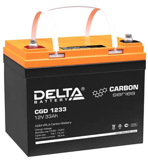 Карбоновый аккумулятор Delta CGD 1233 (12В, 33Ач), фото 2