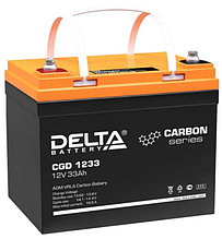 Карбоновый аккумулятор Delta CGD 1233 (12В, 33Ач)