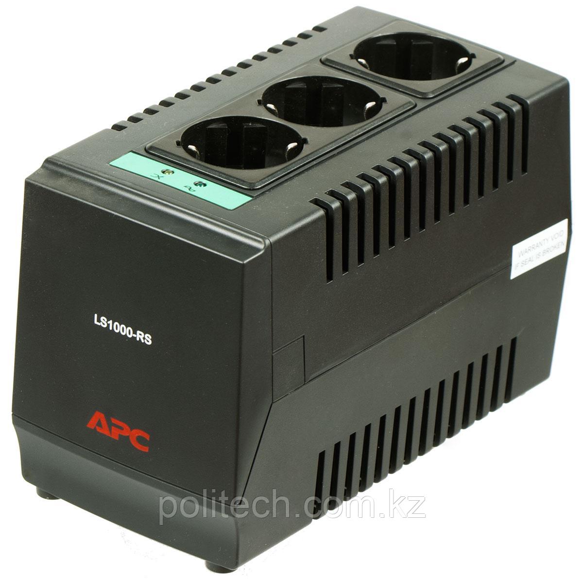 Стабилизатор APC, LS1000-RS, 1 000 VА, 500 W