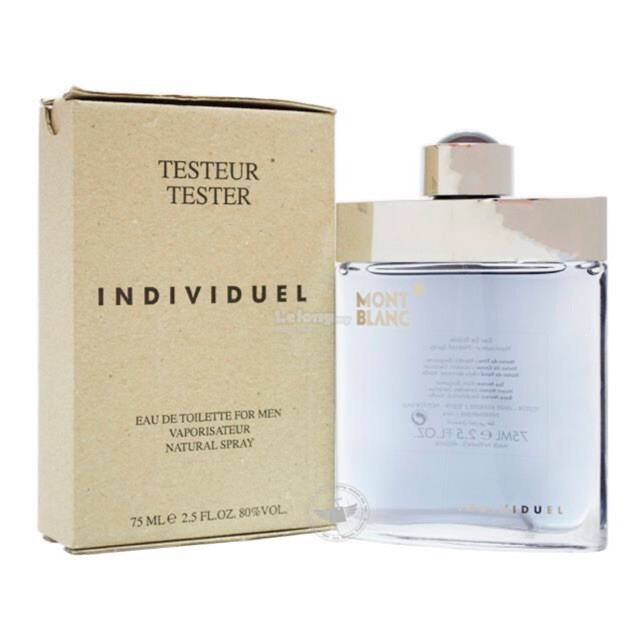 Mont Blanc Individuel Homme edt tester 75ml
