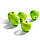 Искусственный фрукт яблоко муляж яркое зеленое, фото 3