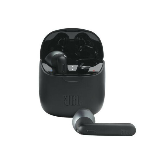 Bluetooth гарнитура JBL Tune 225TWS, 20Hz-20kHz, 32 Om, 105 dB, BT, Black - фото 1 - id-p93156769