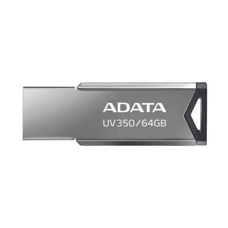 USB Флешка ADATA UV350 64Gb серебристый - фото 2 - id-p93161297