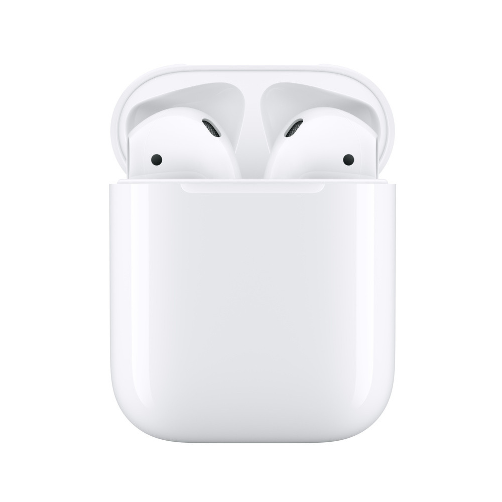 Наушники Bluetooth гарнитура Apple AirPods (2019) with Charging Case, Bluetooth - фото 2 - id-p93162285