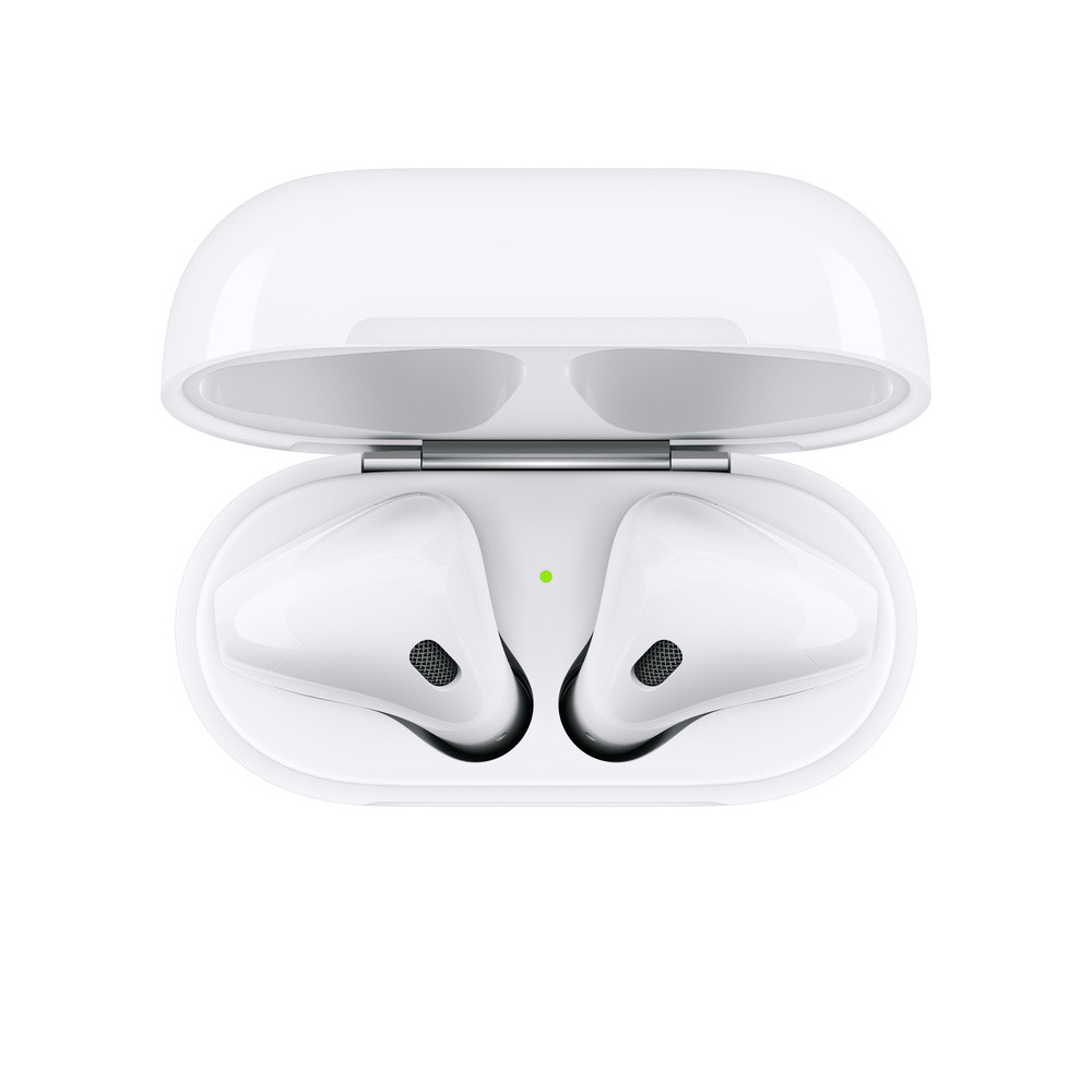 Наушники Bluetooth гарнитура Apple AirPods (2019) with Charging Case, Bluetooth - фото 4 - id-p93162285