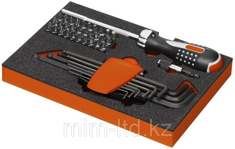 Набор бит в ложементе 808050/T6/41 Bahco, фото 1