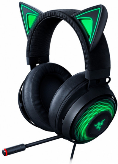 Наушники-гарнитура игровые Razer Kraken Kitty Edition Черный