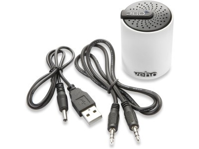 Колонки Veho 360 M3 (1.0), 2.2Вт, Bluetooth, - Белый - фото 2 - id-p93170611