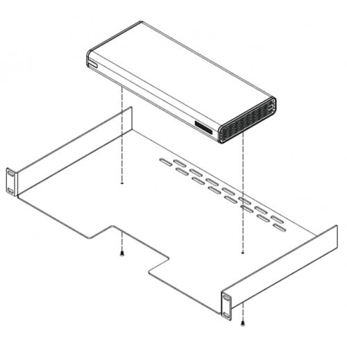 Polycom Shelf for mounting the RealPresence Group 300 & 500 series codecs (2215-06177-001)