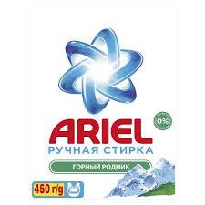 Стиральный порошок Ariel Горный родник, 450 г, ручная стирка - фото 1 - id-p93171081