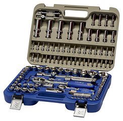 Набор торцевых головок 1/2"-1/4", шестигранников и сменных бит 129-108-4 IRIMO