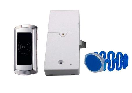 Электронные замки для шкафов + браслет (RFID) Электронный замок, фото 1