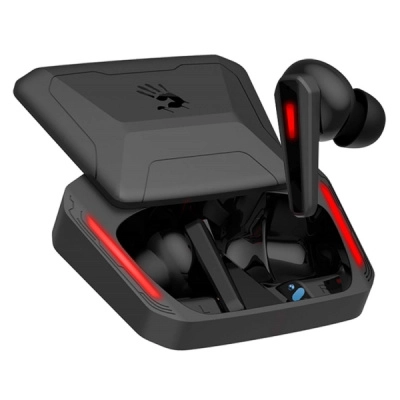 Bluetooth гарнитура A4Tech Bloody M70 TWS, Black-Red - фото 1 - id-p93172193