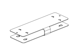 Polycom Mounting bracket for RealPresence Group 300 & 500 (Монтажный кронштейн)