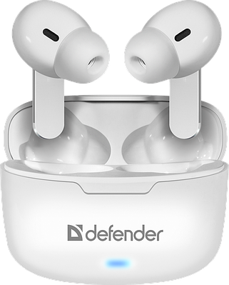 Bluetooth гарнитура Defender Twins 903, White