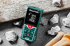 Дальномер "LD-150" лазерный, дальность 5см - 150м, точность 1,5 мм, KRAFTOOL 34767, фото 5