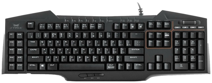Клавиатура Asus Strix Tactic Pro, черный