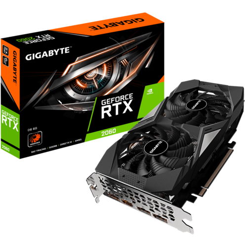 Видеокарта GIGABYTE GV-N2060D6-6GD HDMI+3xDP