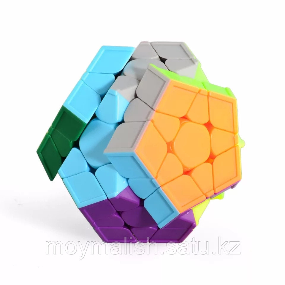 Головоломка Мегаминкс "Пентакль" Magic Cube, в виде додекаэдра, Цветная - фото 3 - id-p93184053