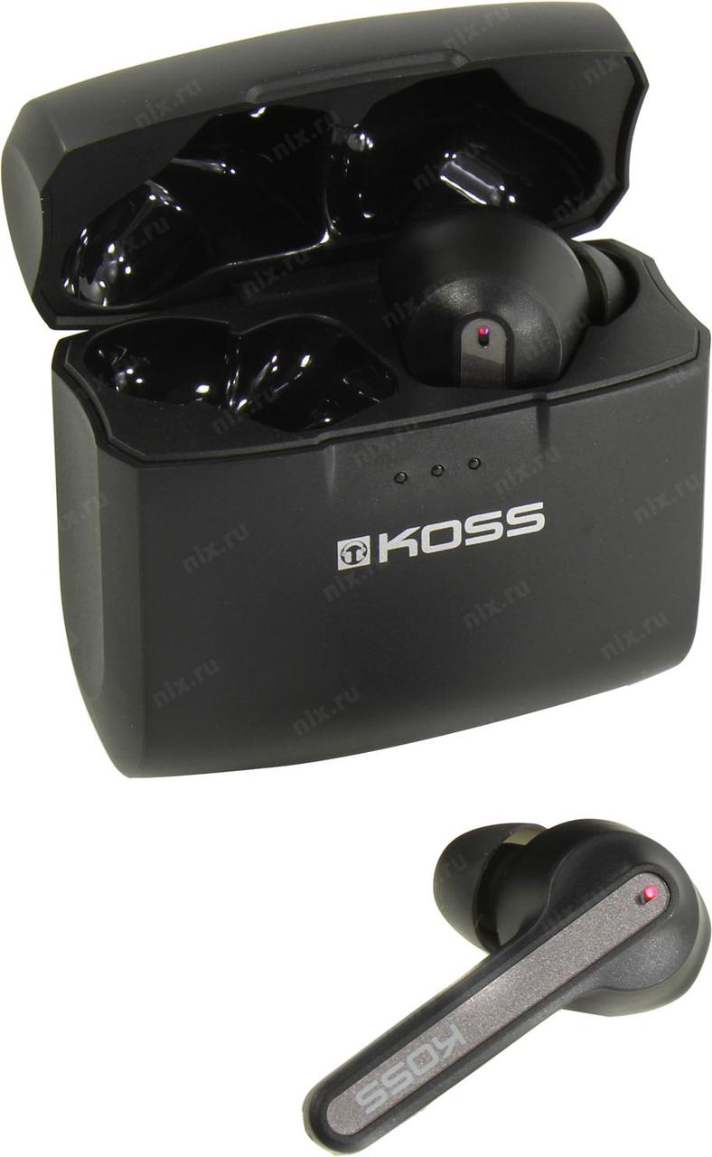 Bluetooth гарнитура KOSS TWS150i, BT, Black - фото 1 - id-p93184293