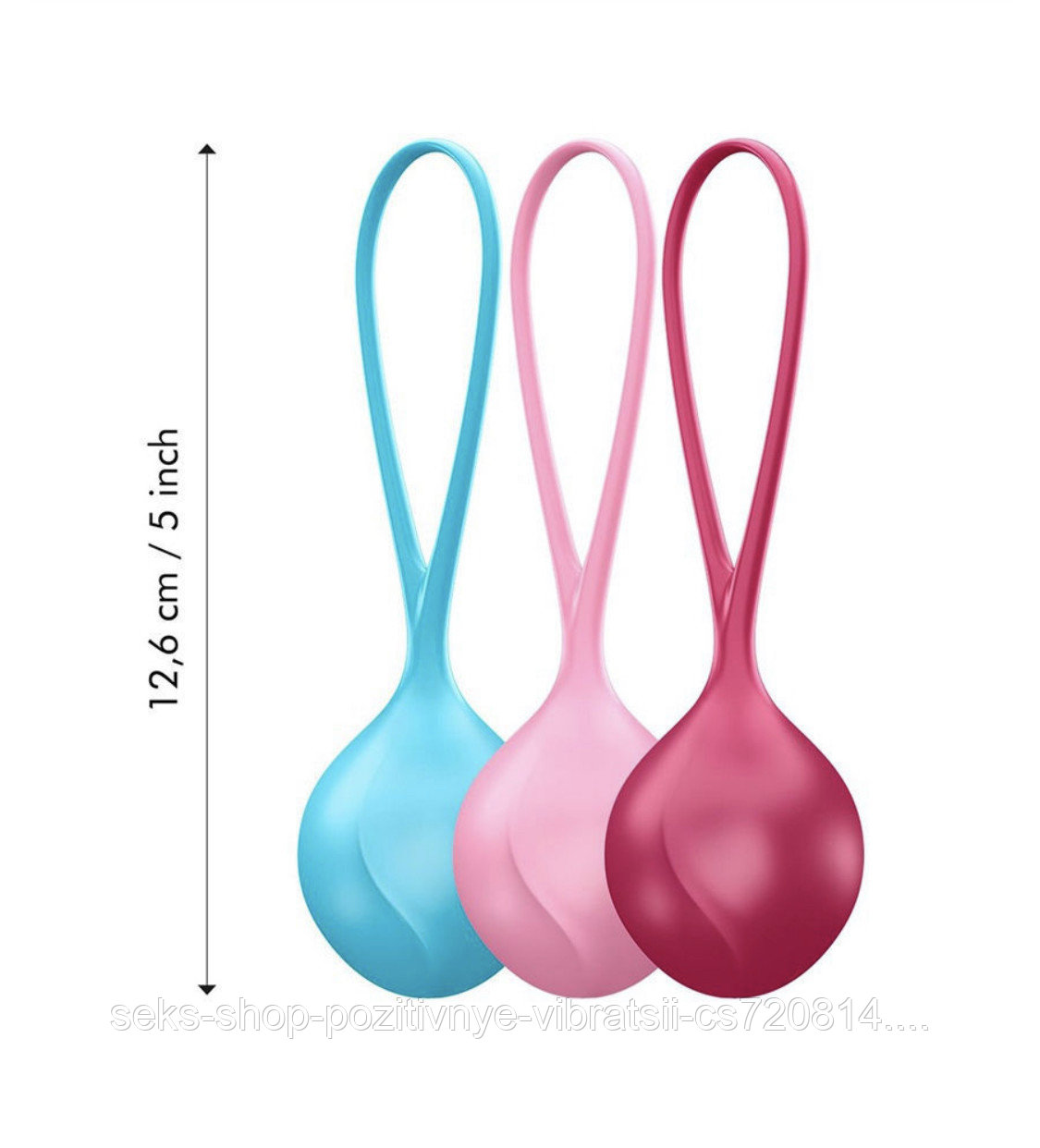 Вагинальные шарики "Satisfyer Balls", 3 шт