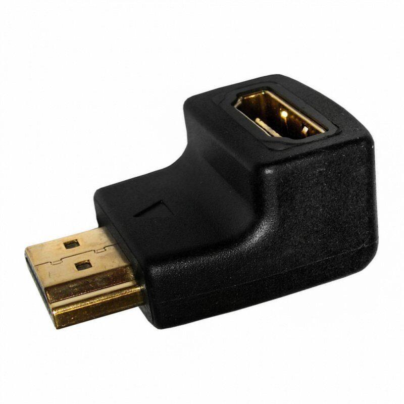 Переходник 17-6805-01 Jack HDMI - Plug HDMI, угловой REXANT (Блистер F)