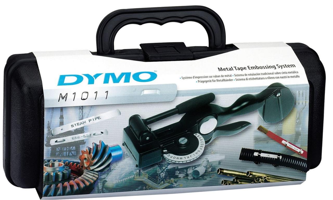 DYMO Rhino M1011 - принтер ручной механический промышленный для печати на металлических лентах - фото 2 - id-p93184847