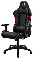 Кресло игровое компьютерное Aerocool AC110 AIR-BR черно-красное