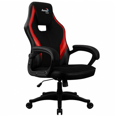 Кресло игровое компьютерное Aerocool Aero 2 Alpha черно-красный