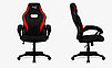 Кресло игровое компьютерное Aerocool Aero 2 Alpha черно-красный, фото 3