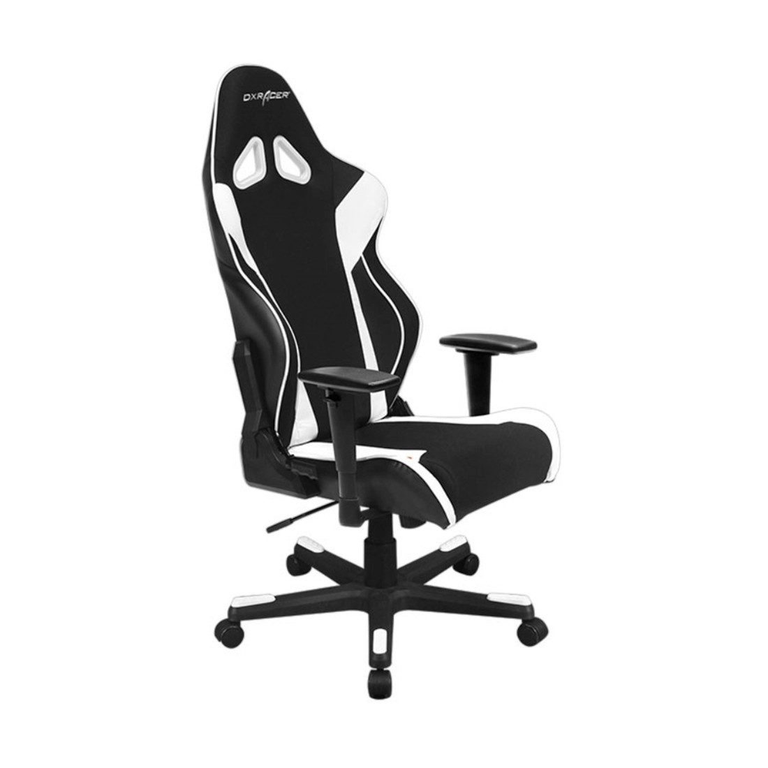 Кресло игровое компьютерное DXRacer Racing OH/RW106/NW бело-черный