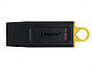 USB -накопитель 128Gb Kingston DataTraveler Exodia, черный/желтый, фото 3