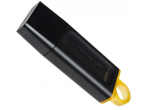 USB -накопитель 128Gb Kingston DataTraveler Exodia, черный/желтый - фото 1 - id-p93185824