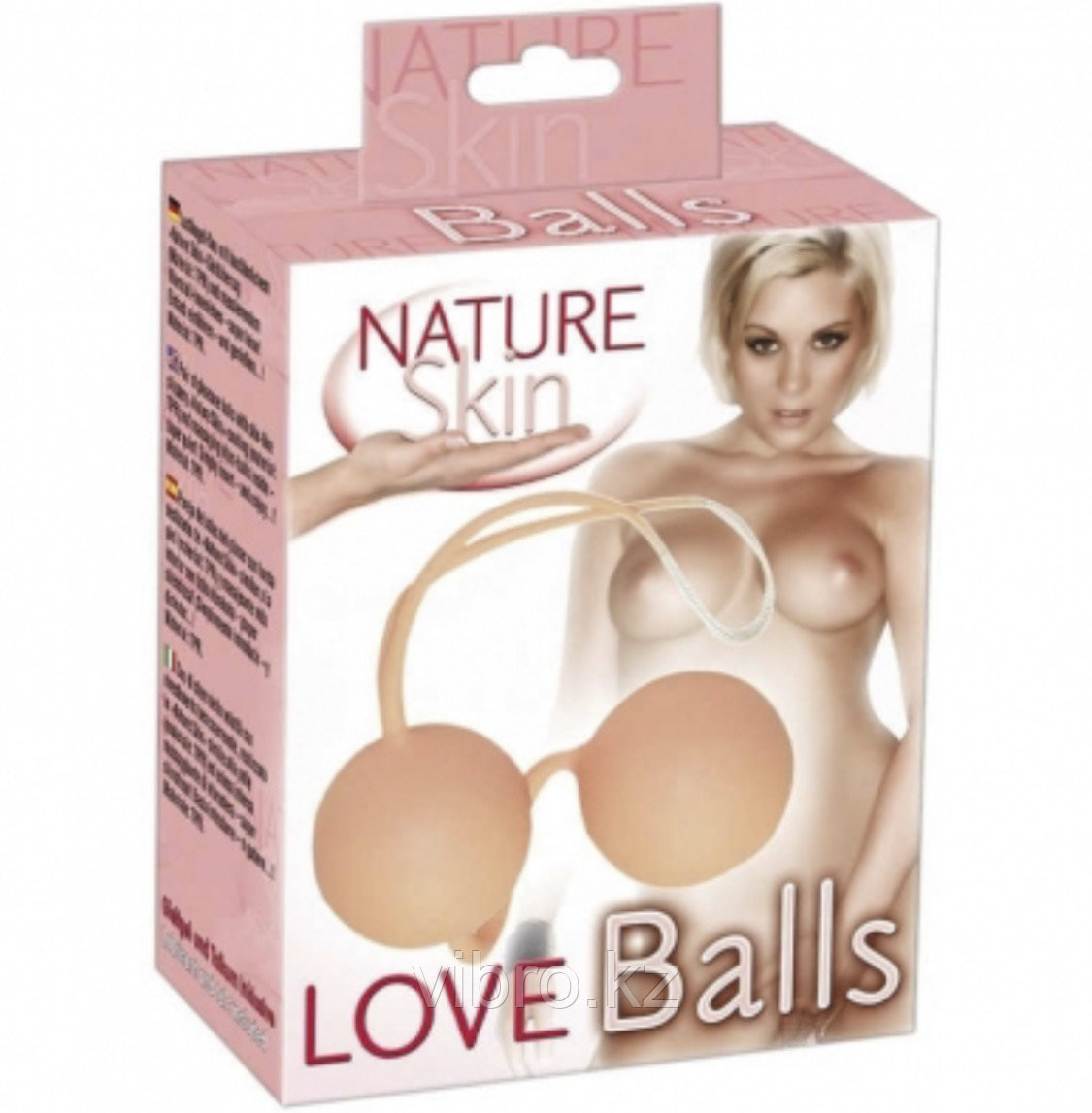 Вагинальные шарики "Nature Skin. Love Balls". 86 гр