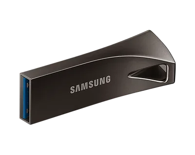 USB -накопитель 128Gb Samsung Bar Plus, серый
