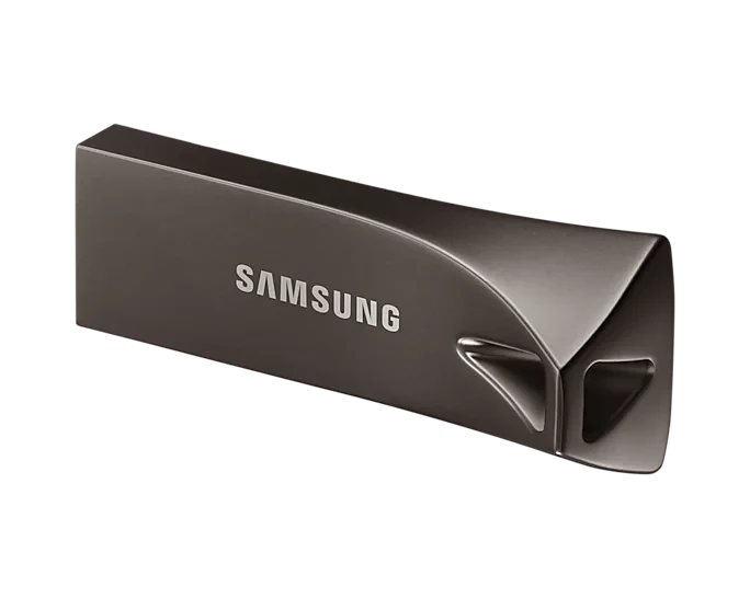 USB -накопитель 128Gb Samsung Bar Plus, серый - фото 2 - id-p93187520