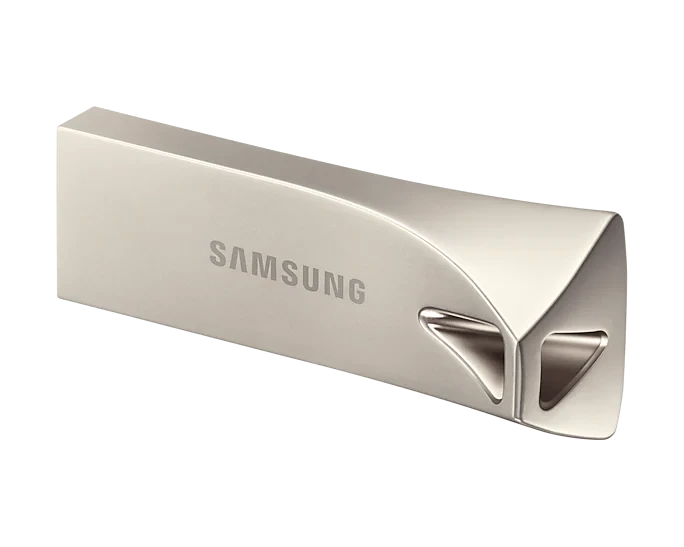 USB-накопитель 128Gb Samsung Bar Plus, серебристый - фото 3 - id-p93187544