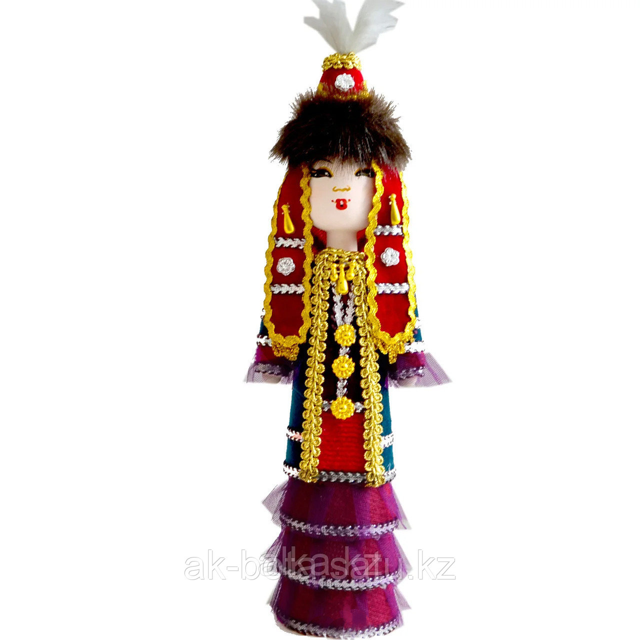 Национальный сувенир кукла  Алия в национальном костюме