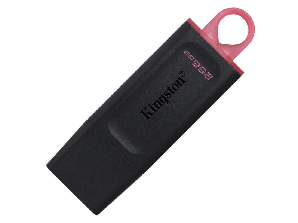 USB-накопитель 256Gb Kingston DataTraveler Exodia, черный/красный - фото 1 - id-p93187816