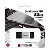 USB-накопитель 32Gb Kingston DataTraveler 80, серый/черный, фото 3