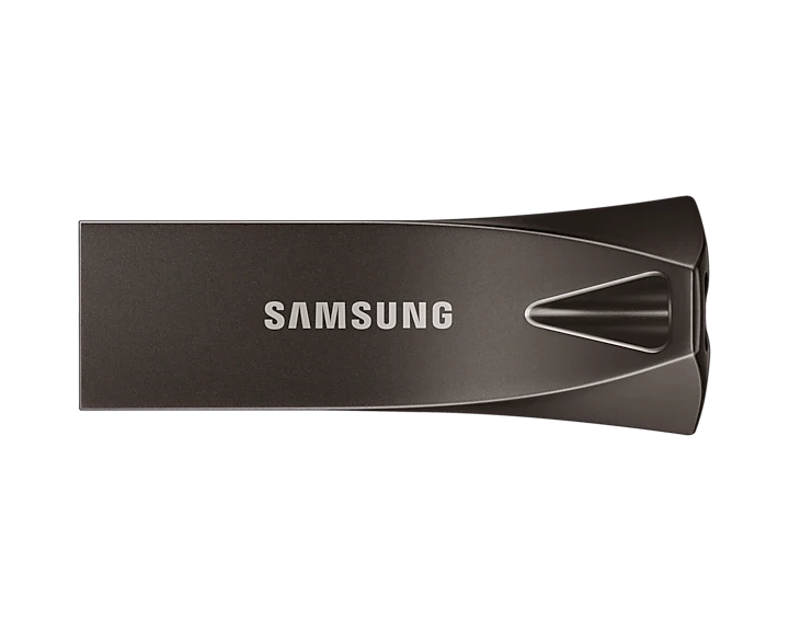 USB-накопитель 32Gb Samsung Bar Plus, темно-серый - фото 3 - id-p93187845