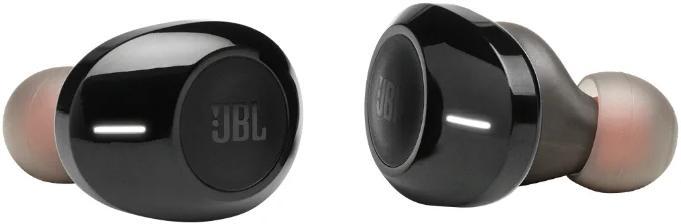 Наушники JBL Tune 120TWS, 20Hz-20kHz, 14 Om, 96 dB, BT, Black, Bluetooth гарнитура - фото 1 - id-p93196575