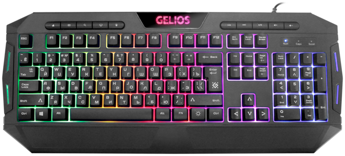 Клавиатура Defender Gelios GK-174DL - Черный