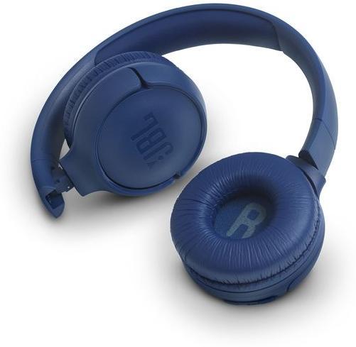 Bluetooth гарнитура JBL Tune 500BT, 20Hz-20kHz, 32 Om, BT, Blue - фото 4 - id-p93210320