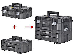 Комплект из 2х ящиков FATMAX TSTAK II+TSTAK IV STANLEY FMST1-71981