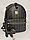 Городской мини-рюкзак для девушек. Высота 30 см, ширина 27 см, глубина 14 см., фото 5