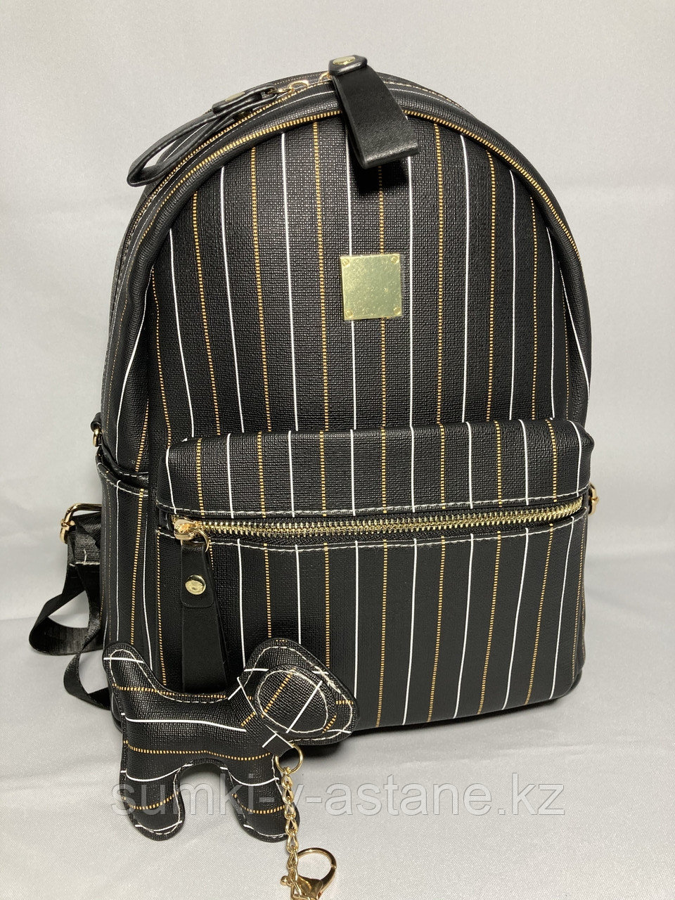 Городской мини-рюкзак для девушек (высота 30 см, ширина 27 см, глубина 14 см) - фото 5 - id-p93211090
