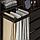 Вешалка для брюк выдвижная КОМПЛИМЕНТ черно-коричневый 50x58 см ИКЕА, IKEA, фото 3