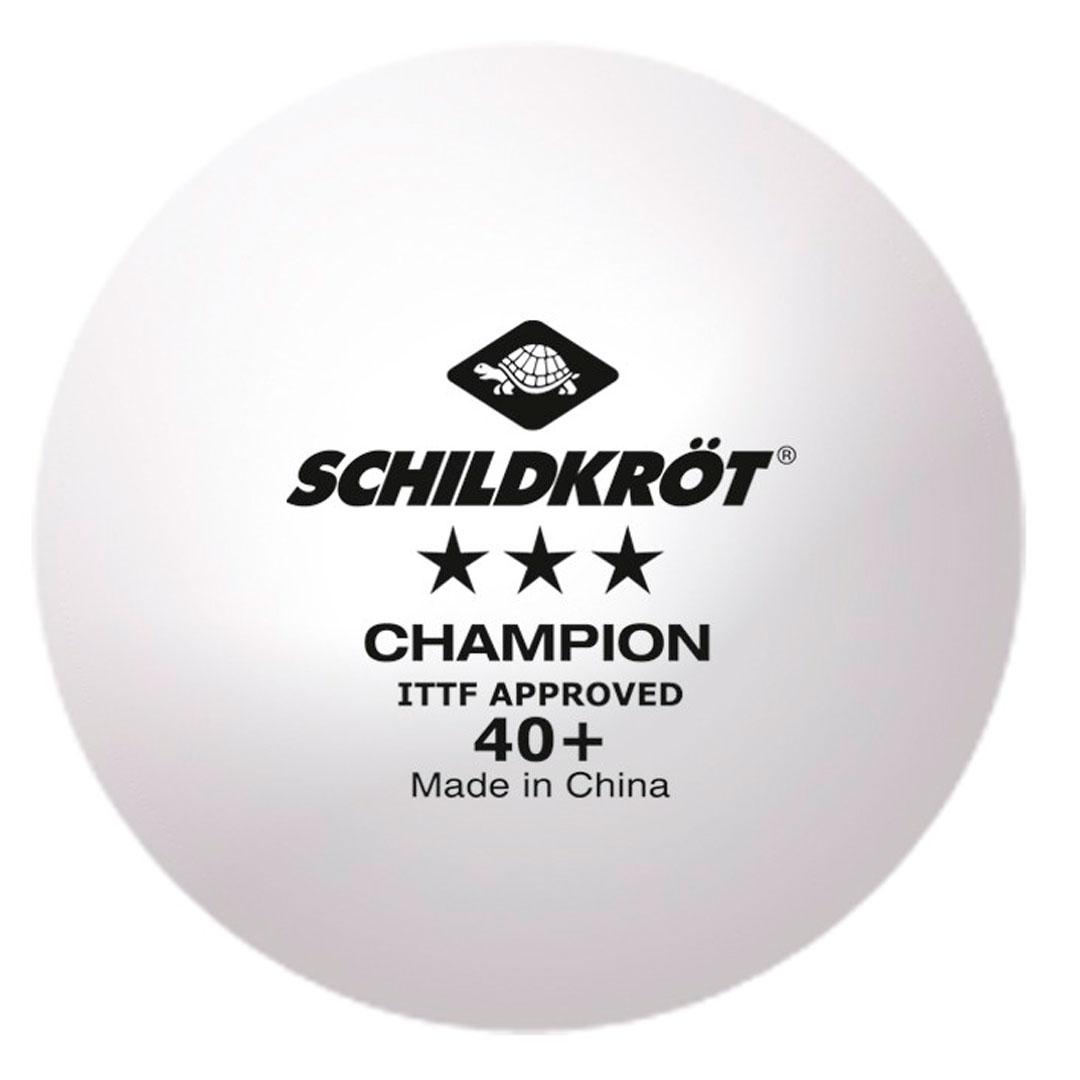 Шарик для настольного тенниса Donic Schildkrot TT-Ball 3 SternPoly 40+ (1шт) - фото 1 - id-p93214235